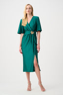Joseph Ribkoff Signature Dress With Ruched Waistband Style 263733