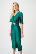 Joseph Ribkoff Signature Dress With Ruched Waistband Style 263733