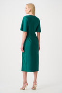 Joseph Ribkoff Signature Dress With Ruched Waistband Style 263733