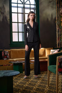 Joseph Ribkoff Signature Lux Twill Flared Pull-On Pants Style 263746