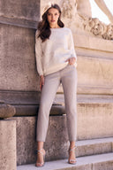 Frank Lyman Crew Neck Jewel Pullover Style 263755