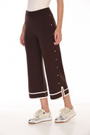 Frank Lyman Studded Border-Trim Sweater Knit Pants Style 263764