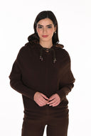 Frank Lyman Hooded Relaxed Fit Pullover Style 263785