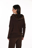 Frank Lyman Hooded Relaxed Fit Pullover Style 263785