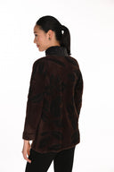 Frank Lyman Tailored Floral Utility Jacket Style 263794