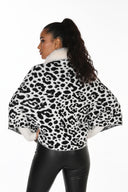 Frank Lyman Animal Print Cape Style 263806