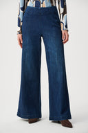 Joseph Ribkoff Featherweave™ Denim Palazzo High-Rise Pull-On Jeans Style 263901.