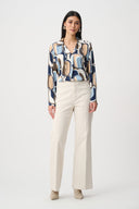 Joseph Ribkoff Chloe | Stretch Denim High-Rise Wide Leg Jeans Style 263902