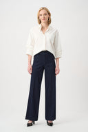 Joseph Ribkoff Chloe | Stretch Denim High-Rise Wide Leg Jeans Style 263903.