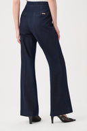 Joseph Ribkoff Stretch Denim High-Rise Wide Leg Jeans Style 263903