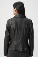 Joseph Ribkoff Foiled Knit Fitted Jacket Style 263908