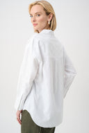 Joseph Ribkoff Boxy Blouse With All-Over Rhinestone Detail Style 263922