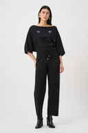 Joseph Ribkoff Brushed Knit Pull-On Pants Style 263934
