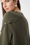 Joseph Ribkoff Brushed Knit Tulip Sleeve Sweater Style 263935