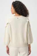 Joseph Ribkoff Brushed Knit Tulip Sleeve Sweater Style 263935