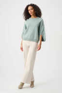 Joseph Ribkoff Brushed Knit Tulip Sleeve Sweater Style 263935