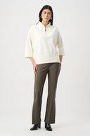 Joseph Ribkoff Funnel-Neck Sweater with Zipper Style 263937