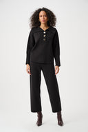 Joseph Ribkoff Shawl-Neck Sweater Style 263938