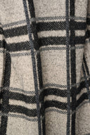 Joseph Ribkoff Brushed Plaid Hooded Jacket Style 263953