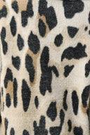 Joseph Ribkoff Feather Yarn Leopard Print Coat | Style 263956