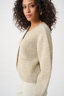 Joseph Ribkoff Sequined Boxy Crewneck Cardigan Style 263958