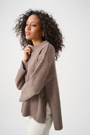Joseph Ribkoff Wool Boxy Crewneck Sweater Style 263959