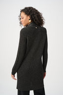 Joseph Ribkoff Lurex Knit Military-Style Cardigan Style 263960