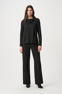 Joseph Ribkoff Textured Cowl Neck Top Style 264019