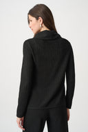 Joseph Ribkoff Textured Cowl Neck Top Style 264019