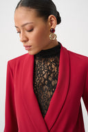 Joseph Ribkoff Double-Breasted Shawl Collar Blazer Style 264041