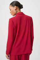 Joseph Ribkoff Double-Breasted Shawl Collar Blazer Style 264041