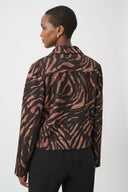 Joseph Ribkoff Animal Print Boxy Jacket Style 264042