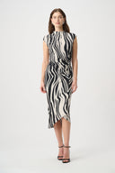 Joseph Ribkoff Animal Print Wrap Dress Style 264051