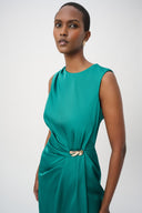 Joseph Ribkoff Recycled Satin Sheath Dress Style 264066