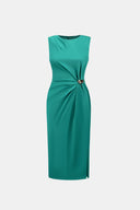 Joseph Ribkoff Recycled Satin Sheath Dress Style 264066