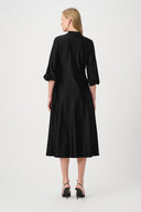 Joseph Ribkoff Knit Satin Flowy Wrap Dress Style 264070