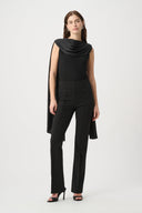 Joseph Ribkoff Flared Pants with Rhinestones Style 264074