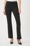 Joseph Ribkoff Dew Drop Textured Flared Pants Style 264077