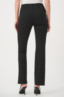 Joseph Ribkoff Dew Drop Textured Flared Pants Style 264077