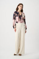 Joseph Ribkoff Sailor Wide-Leg Pants Style 264087