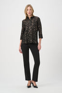 Joseph Ribkoff Novelty Burnout Trapeze Tunic Style 264104