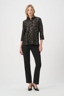 Joseph Ribkoff Novelty Burnout Trapeze Tunic Style 264104