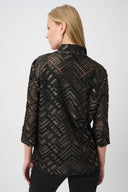 Joseph Ribkoff Novelty Burnout Trapeze Tunic Style 264104