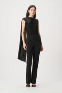 Joseph Ribkoff Scarf Collar Fitted Top Style 264113