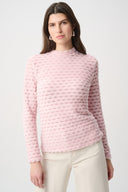 Joseph Ribkoff Striped Fuzzy Pullover Style 264116