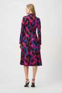 Joseph Ribkoff Animal Print Flowy Wrap Dress Style 264140