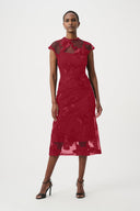 Joseph Ribkoff Embellished Trumpet Dress Style 264143