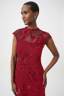 Joseph Ribkoff Embellished Trumpet Dress Style 264143