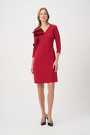 Joseph Ribkoff Statement Ruffle A-Line Dress Style 264152
