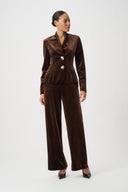 Joseph Ribkoff Velvet Fitted Blazer Style 264154